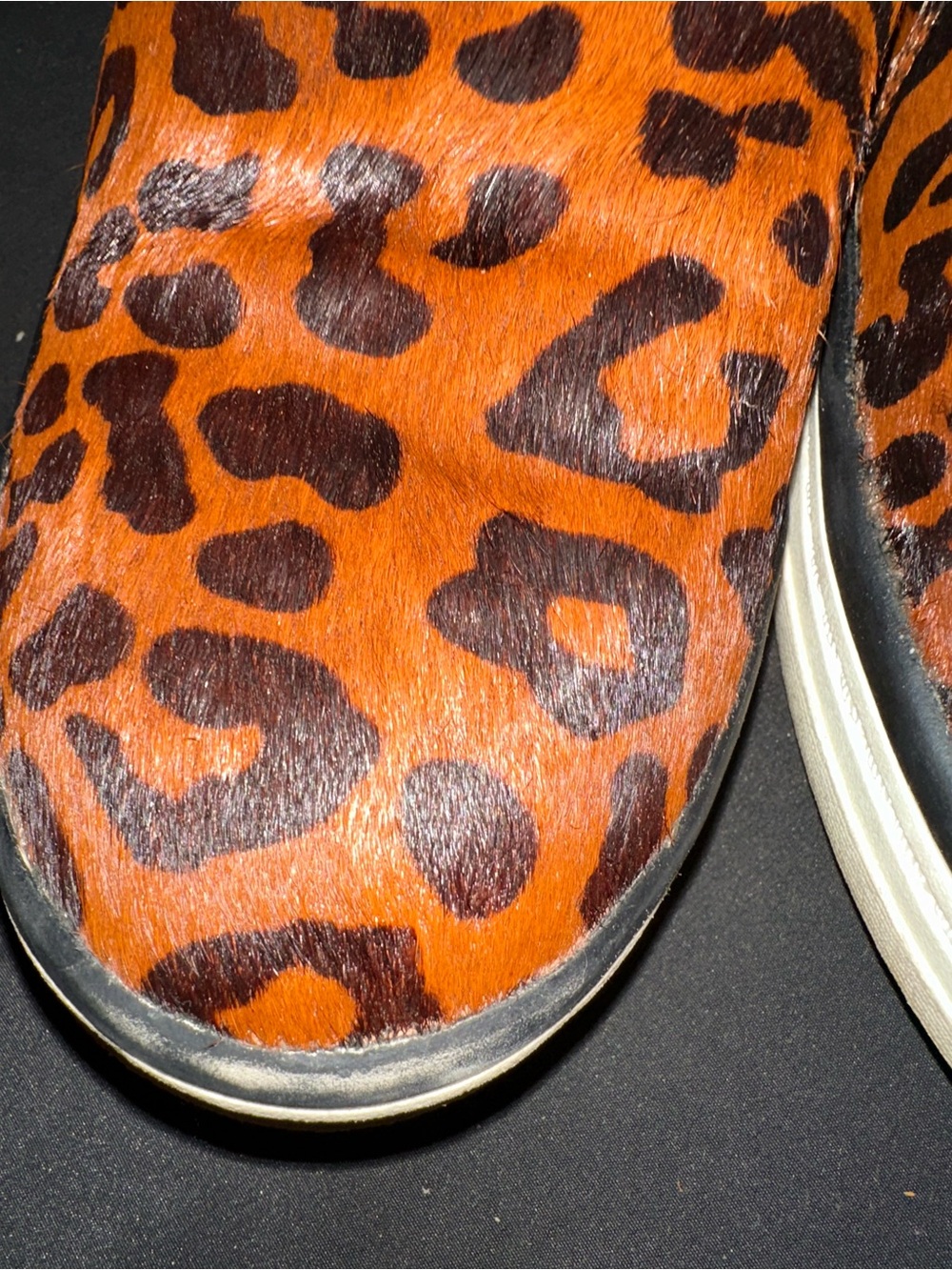 Dr Scholl’s leopard beautiful platform Slip on US 10M
